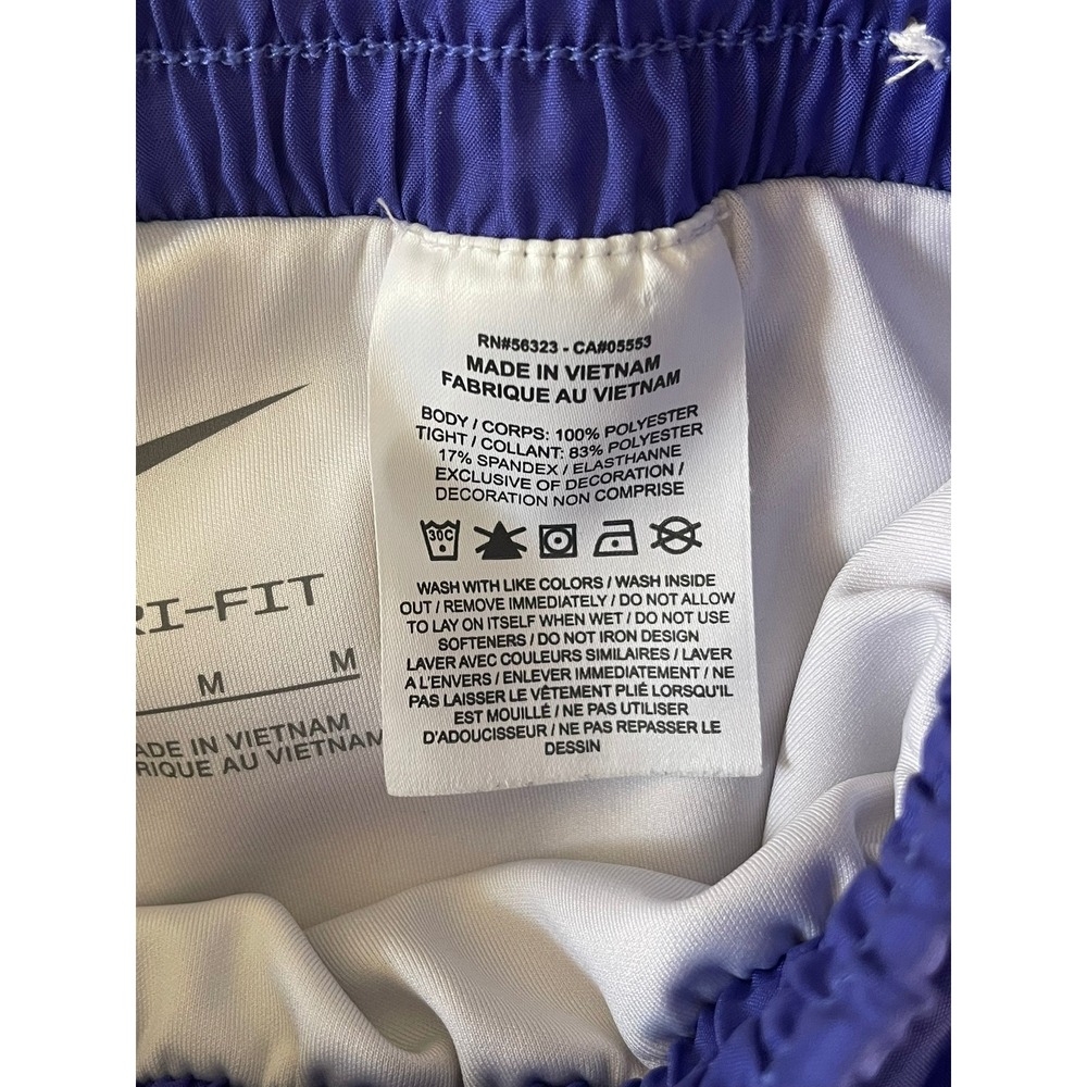 Nike Dri-FIT 2-in-1 Running Shorts Purple Graphic Liner DD7631-430 Womens Medium - Picture 6 of 10